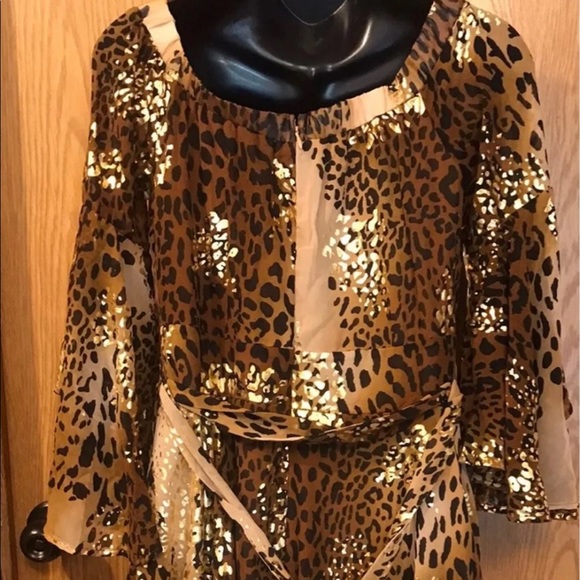 Leopard Print Dress - Picture 5 of 6